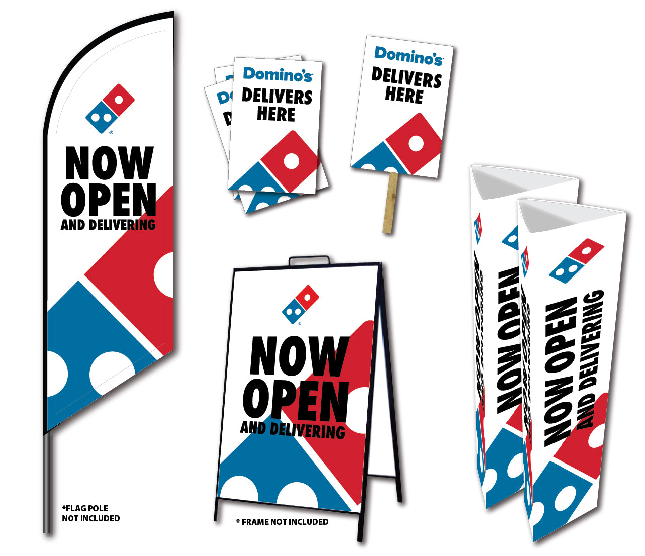 Now Open & Delivering Promo Pack