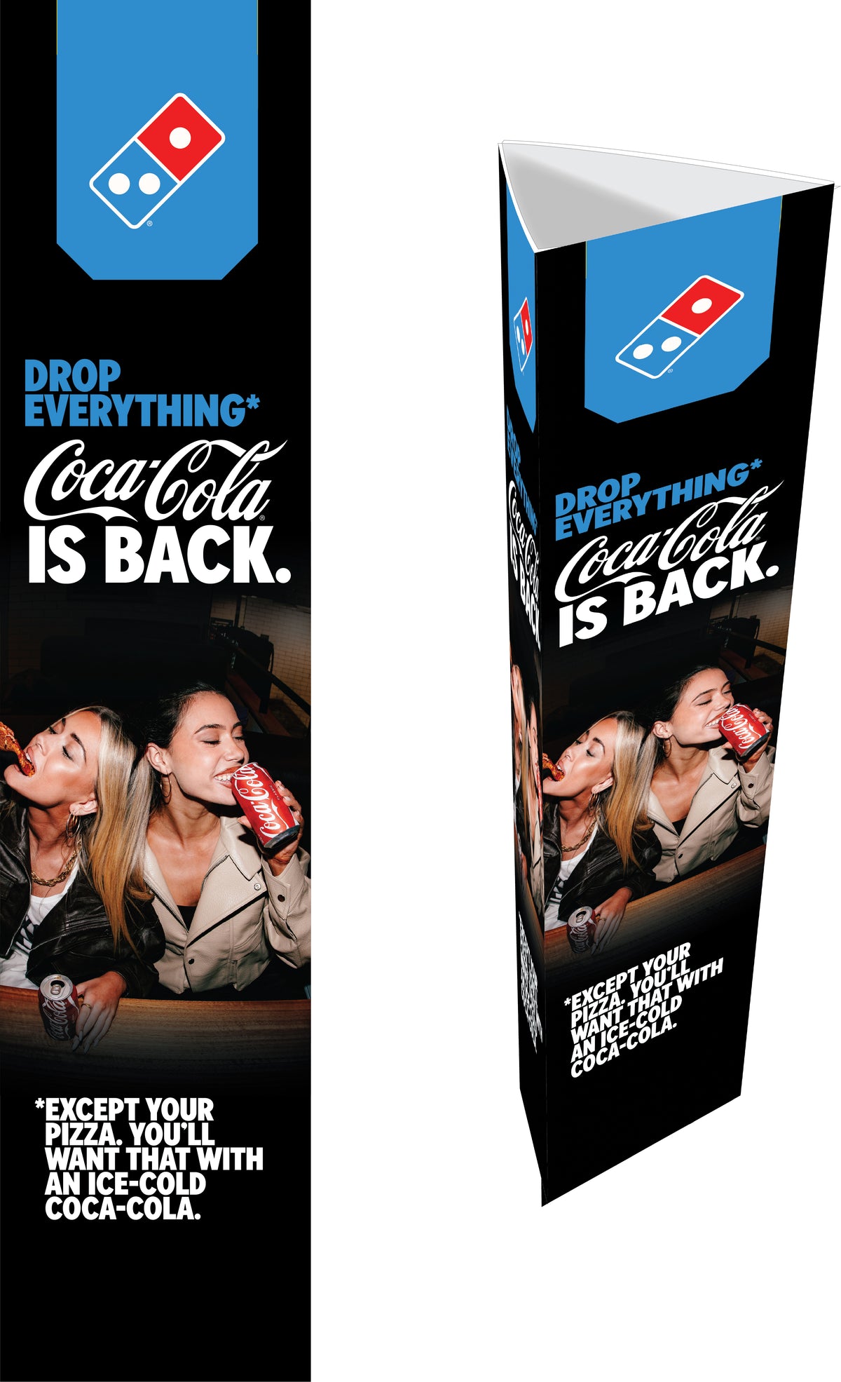 Coca Cola Pole Cover