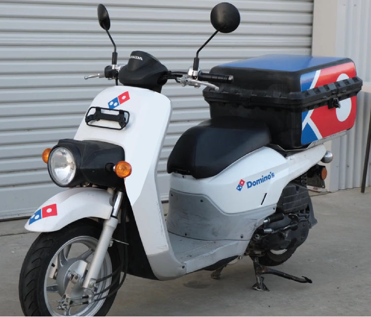 Scooter Graphics Kit - Option 2 (No Stripes)