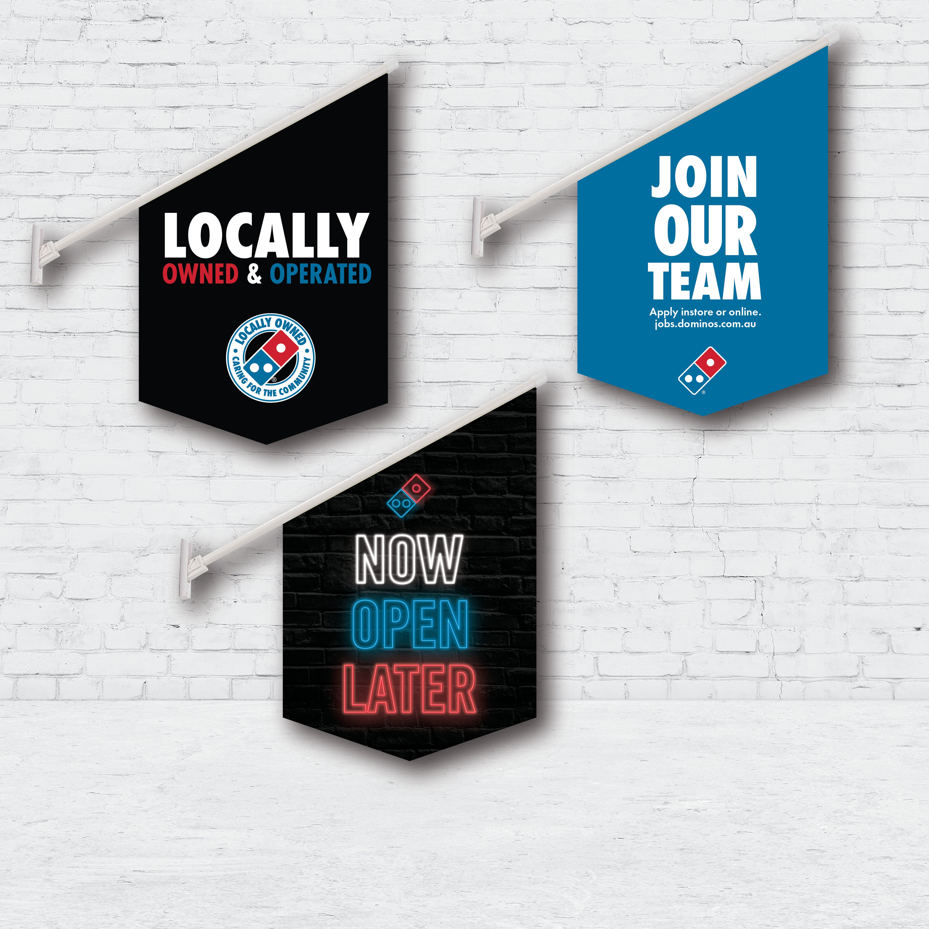 Shopfront Flags – Lloyd Sign Co