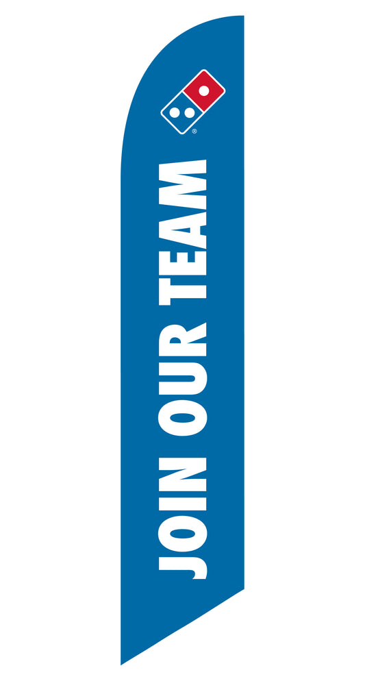 Join Our Team XL Feather Flag