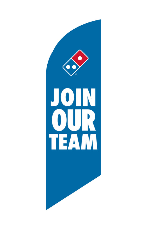 Join Our Team - Small Feather Flag