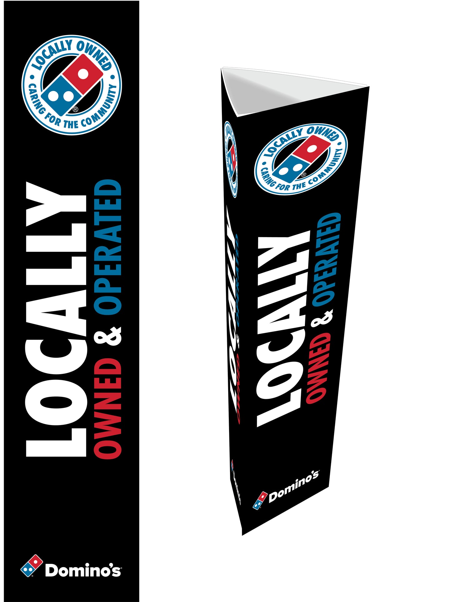 Locally Owned & Operated - Pole Cover