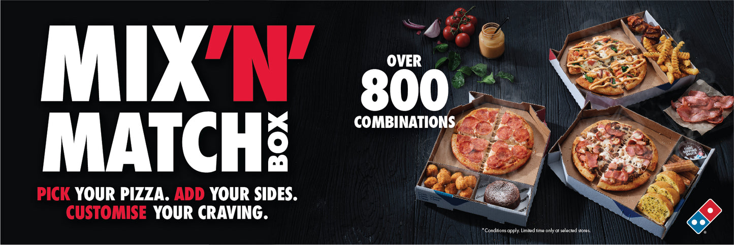 Mix N Match - 2.4x0.8m Banner