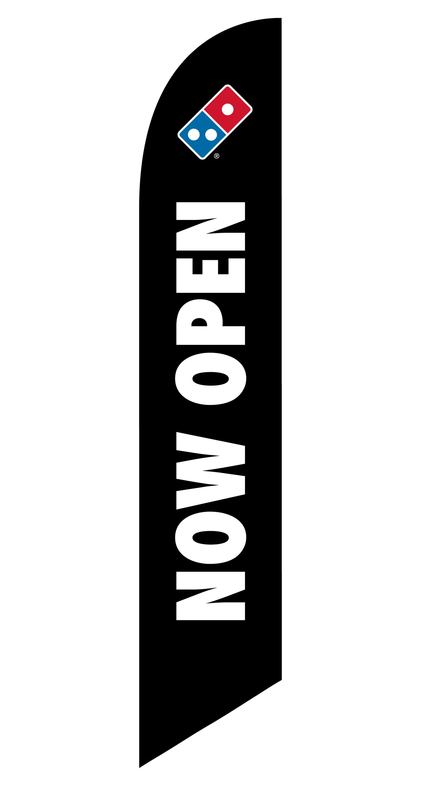 Now Open XL Feather Flag