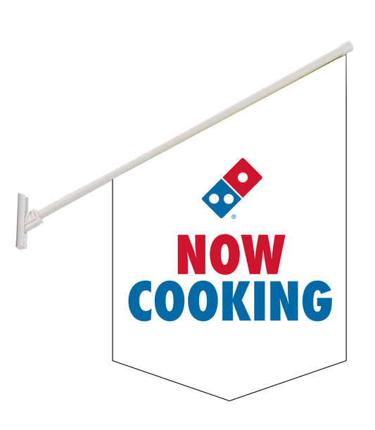 Now Cooking Shopfront Flags