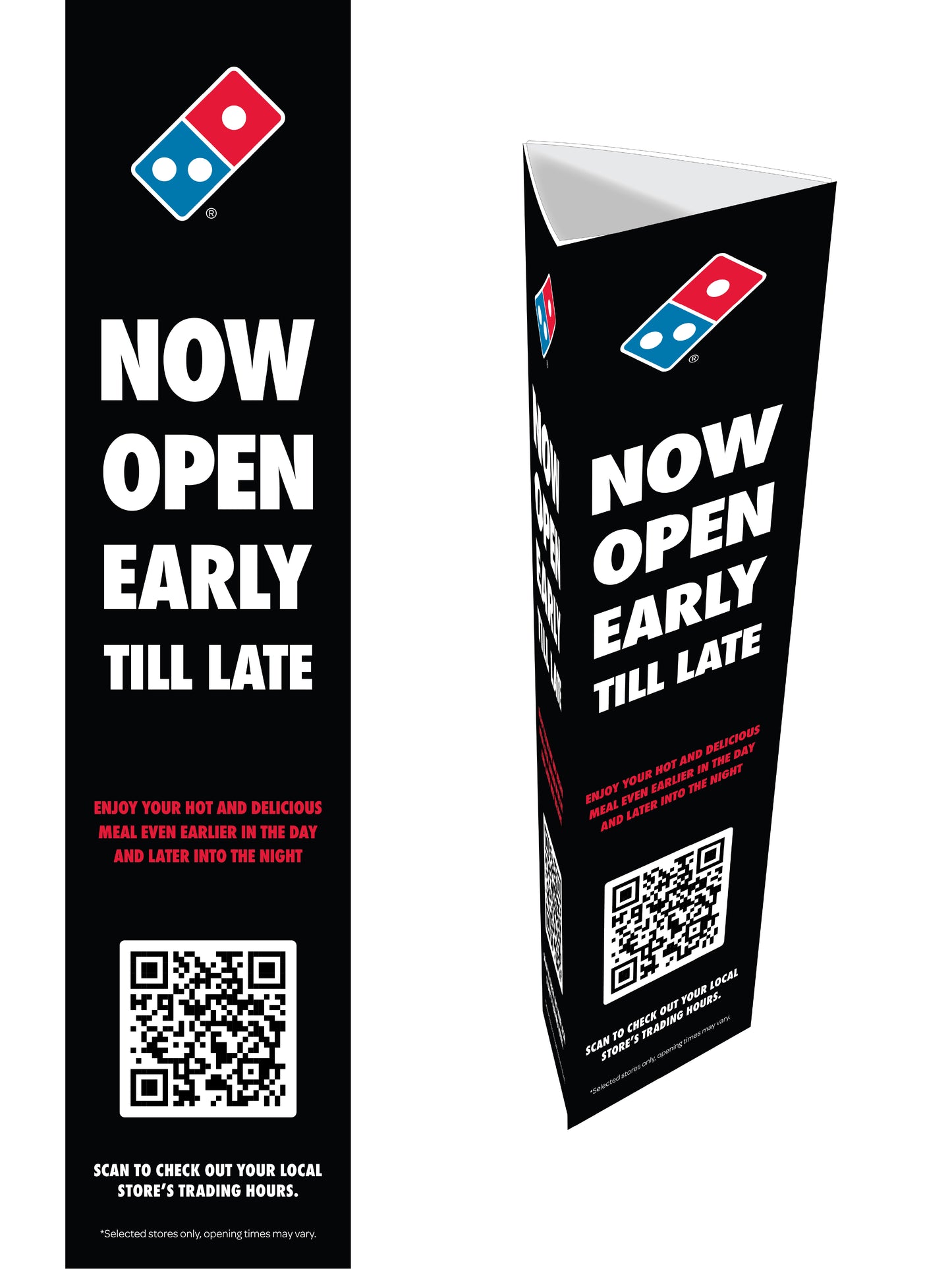 Now Open Early Pole Cover