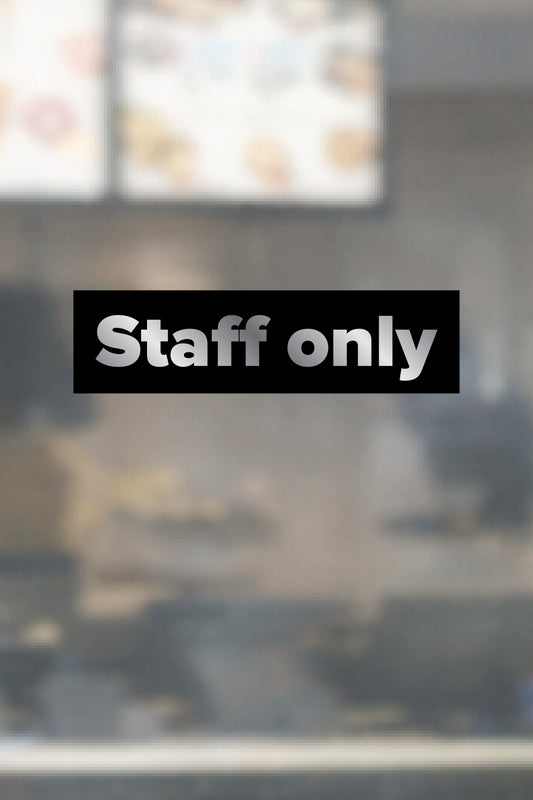 Acrylic Staff Entry