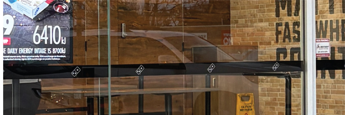 Internal Glass Safety Bands