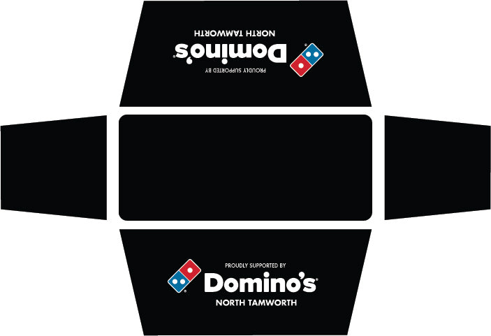 Domino's Fitted Stretch Tablecloth with Store Name