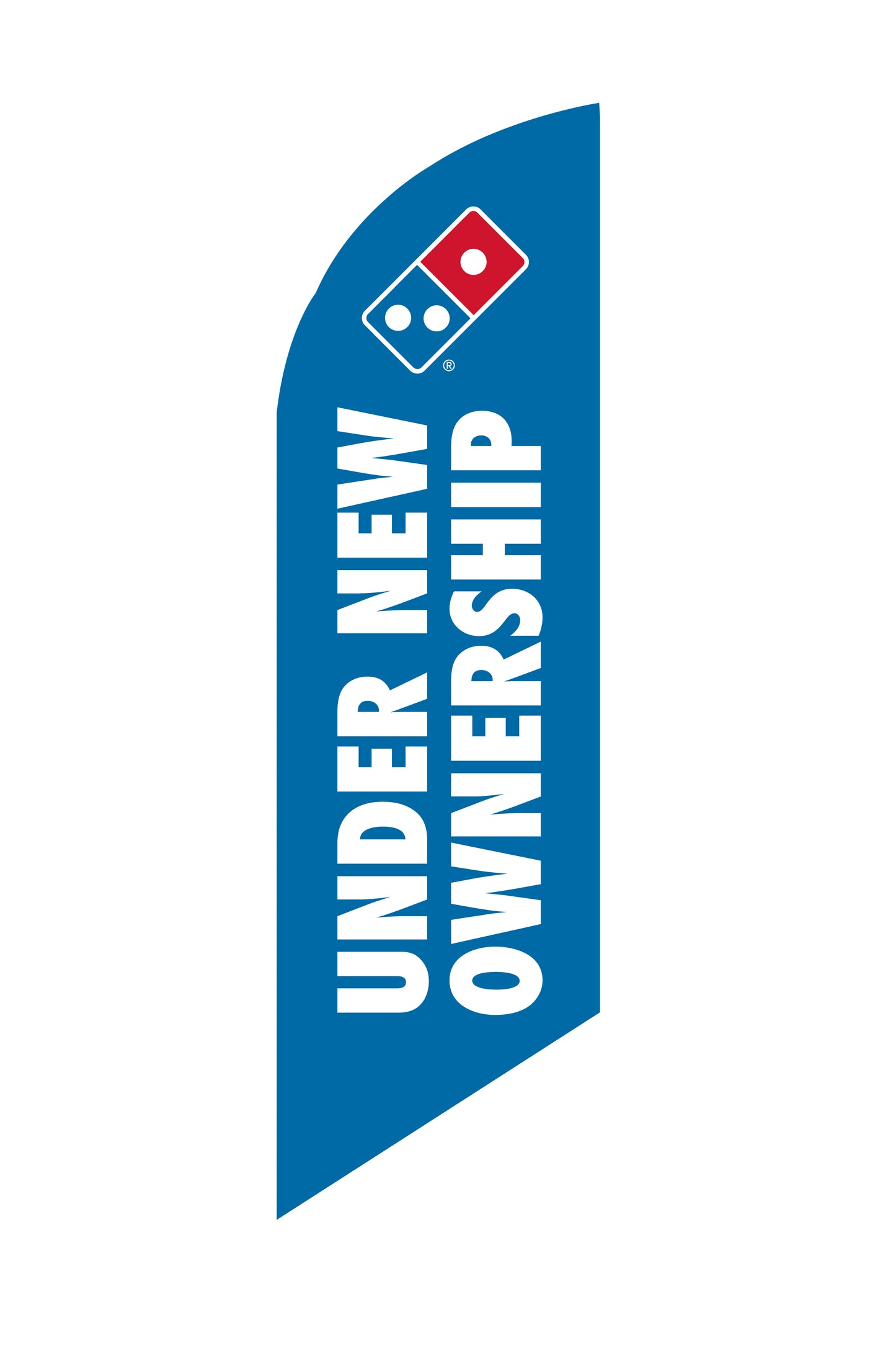 Under New Ownership - Small Feather Flag