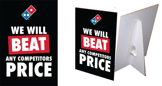 We Will Beat Counter Card